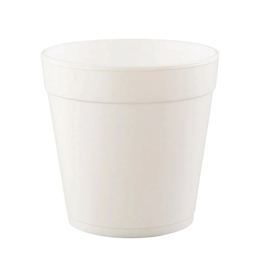 #40262 | 32 oz Squat Foam Container 500 ct CONVERMEX®  32FC38