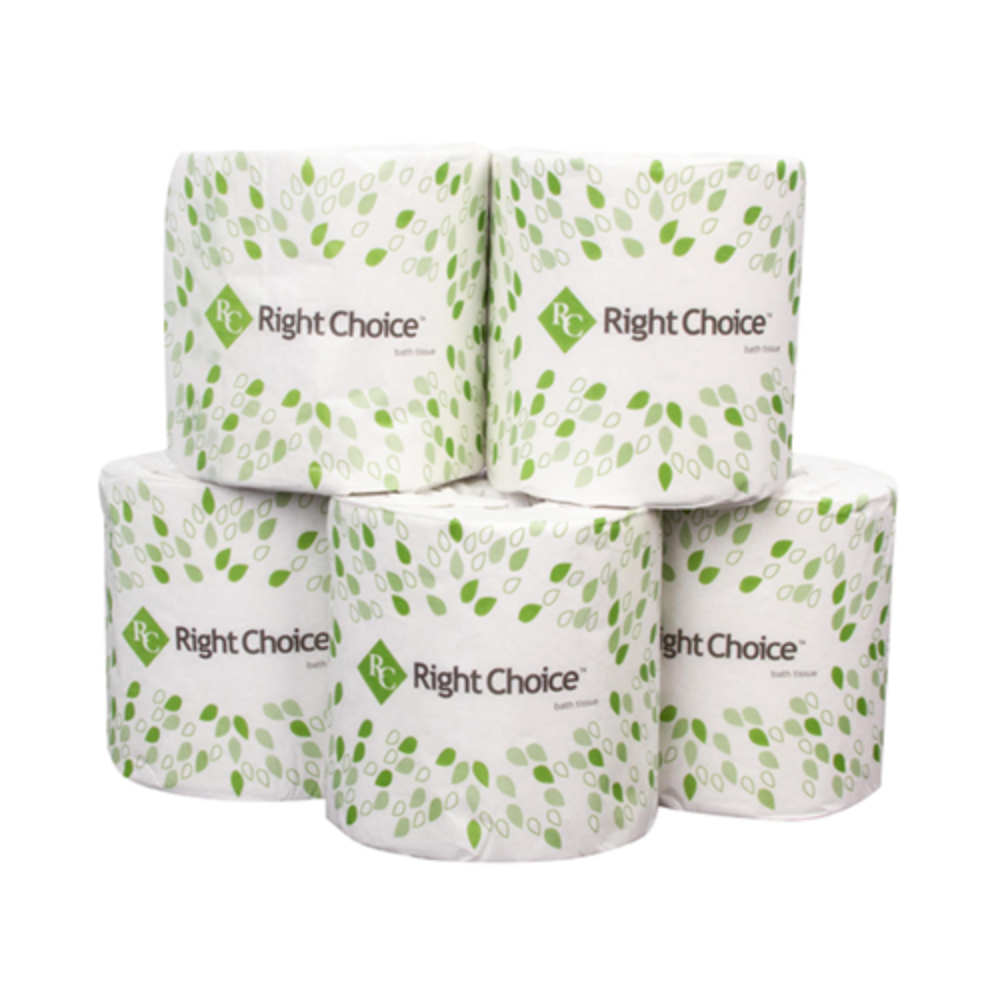 2-Ply Standard Bath Tissue 96/400/Case-Right Choice®