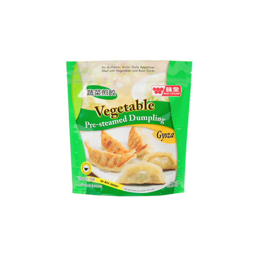 VEGETABLE DUMPLING 32OZ NO MSG-WEI CHUAN