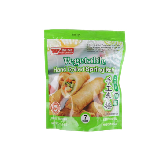 VEGETABLE SPRING ROLL 100CT-WEI CHUAN