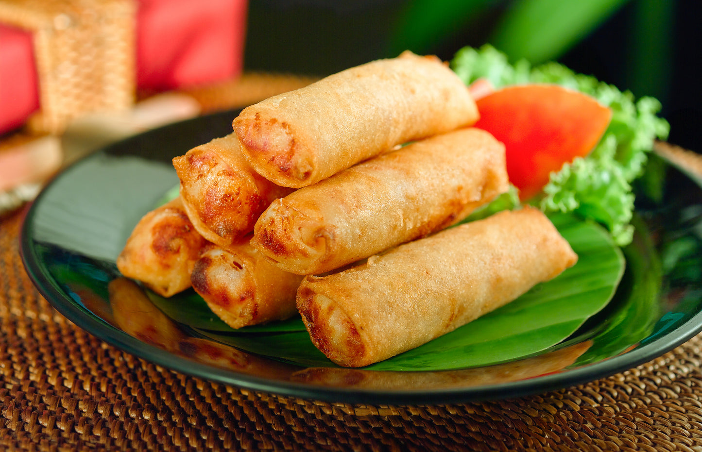 VEGETABLE SPRING ROLL 40CT-HUNSTY