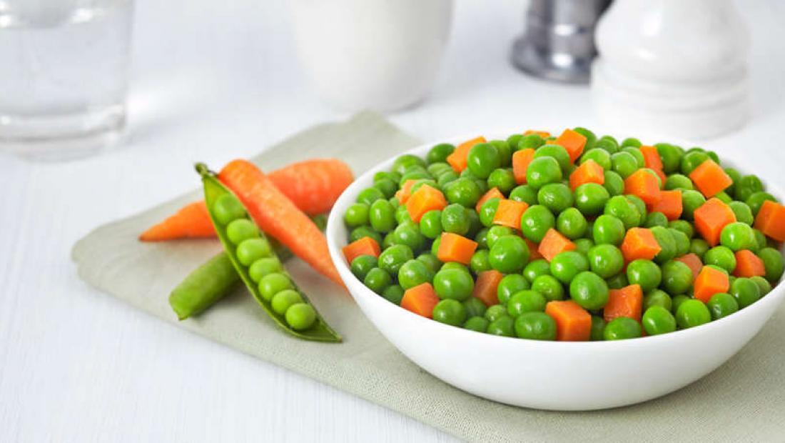 Green Peas and Carrots