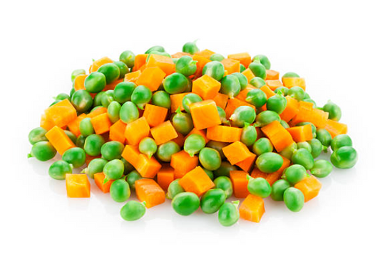 Green Peas and Carrots